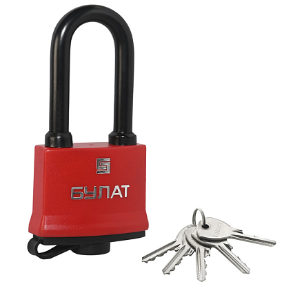 БУЛАТ ВС 1-П70-01 ПЛ всепогодный 5 кл. d=10,6мм Замок навесной   от интернет площадки Гурумарт