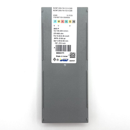 картинка Пластина токарная RCMT 2009-FW-F20 IC928 от магазина Гурумарт