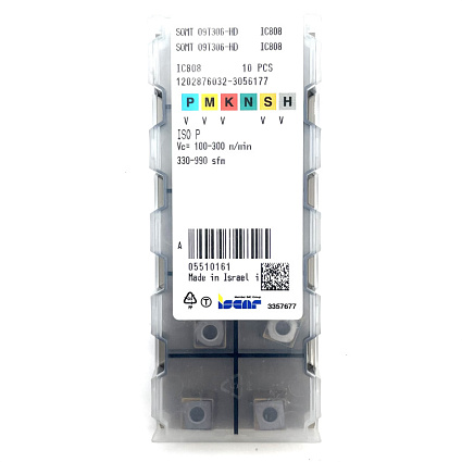 картинка Пластина для сверл SOMT 09T306-DT  IC808 от магазина Гурумарт