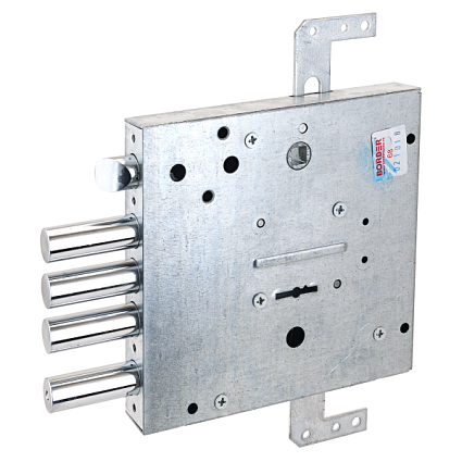 Замок Border (Бордер) врезной сувальдный с защёлкой ЗВ9-8 МК4Т/15 с тягами, 5 кл. 77741 от интернет-площадки Гурумарт