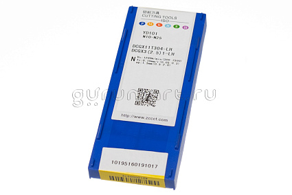 картинка Пластина токарная DCGX11T304-LH YD101 от магазина Гурумарт