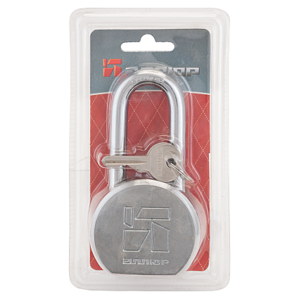 АЛЛЮР ВС1С-865Д хром d10мм Замок навесной   от интернет площадки Гурумарт