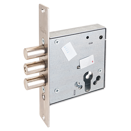 Замок врезной ЭЛЬБОР 1.01.07.0.0 ЛАЗУРИТ Б/О НИКЕЛЬ ПОД Ц/МЕХ от интернет-площадки Гурумарт