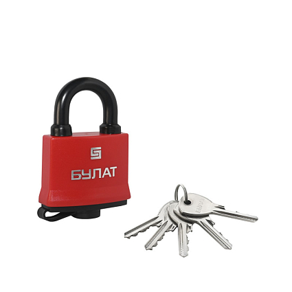 БУЛАТ ВС 1-П47 ПЛ всепогодный 5 кл. d=7,9мм Замок навесной   от интернет площадки Гурумарт