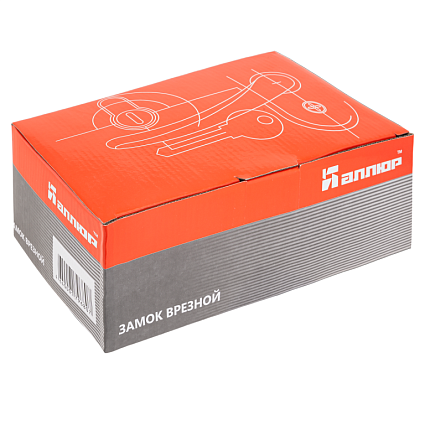 Замок врезной АЛЛЮР ЗВ4-1/55A CP ХРОМ АВТОМАТ ДЛЯ КАЛИТОК БЕЗ Ц/МЕХ. от интернет-площадки Гурумарт