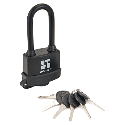 АЛЛЮР ВС1Ч- 375ПД всепогодный 6 кл. d8,5мм дл.дужка Замок навесной   от интернет площадки Гурумарт