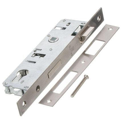 БУЛАТ ЗВ 4-1.35.85.23.08 нерж. сталь 35мм под ц/м, м/о 85 мм Замок врезной б/руч   от интернет площадки Гурумарт