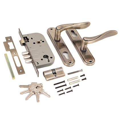 Замок врезной АЛЛЮР 102/3 AB СТ.БРОНЗА от интернет-площадки Гурумарт