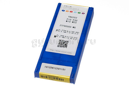 картинка Пластина отрезная ZTFD0303-MG YBG202 от магазина Гурумарт