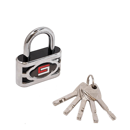 БУЛАТ ВС 3-П60 ПЛ стальной 5кл. d=8мм Замок навесной от интернет площадки Гурумарт