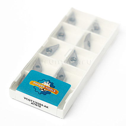 картинка Токарная пластина VCGT110304-AK ATN10 от магазина Гурумарт