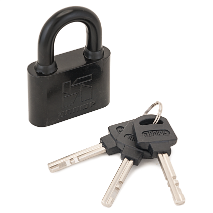 АЛЛЮР ВС2С-401Черный d7мм Замок навесной   от интернет площадки Гурумарт