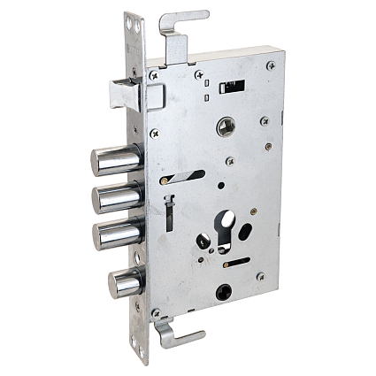 Замок врезной АЛЛЮР ЗВ1-08А-C AТМ-L ЛЕВЫЙ АВТОМАТ.БЕЗ Ц/МЕХ.Б/О ДЛЯ КИТ.МЕТАЛЛ.ДВЕРЕЙ от интернет-площадки Гурумарт