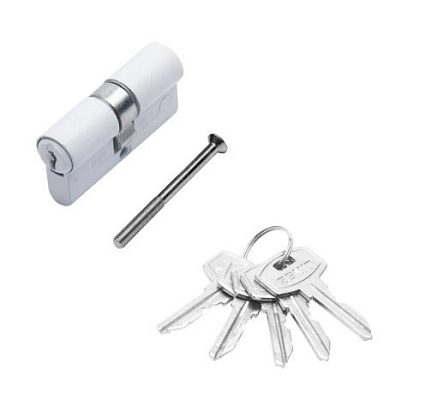 Зенит МЦ 1-5-60 W белый д/врез.замков 5 кл.Цилиндровый механизм   от интернет площадки Гурумарт