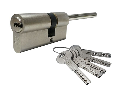 Гардиан кл/шток GB (61/31/60SH)-Ni 5кл БЕЗ ВЕРТУШКИ Цилиндровый механизм   от интернет площадки Гурумарт