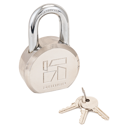 АЛЛЮР ВС1С-865 хром d10мм Замок навесной   от интернет площадки Гурумарт