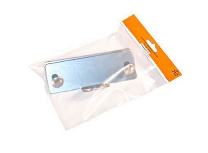 Домарт Проушина гаражная 50*150 (толщ.4мм) планка, крепеж черный d 15мм   от интернет площадки Гурумарт