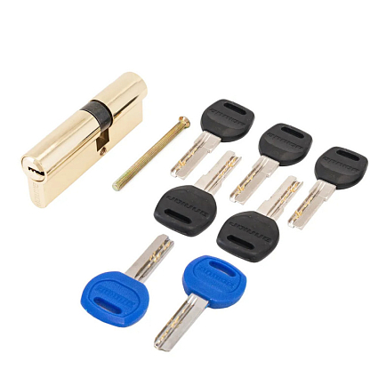 Цилиндровый механизм (личинка замка) АЛЛЮР DL-01 85 (30х10х45) BP перекод.5+2 перфоключ от интернет площадки Гурумарт