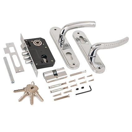 Замок врезной АЛЛЮР 132/3-61А(1232) CP ХРОМ МАЛ.КОРПУС от интернет-площадки Гурумарт