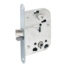 Защёлка врезная АЛЛЮР 2014 ZP ХРОМ B2B С ФИКСАТОРОМ Б/О от интнрнет-магазина Замки-НТ