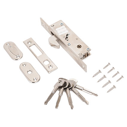 Апекс 72-K-CR хром 5кл. Замок врезной б/руч от интернет площадки Гурумарт