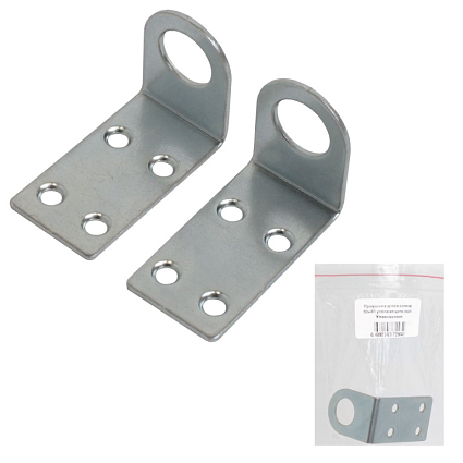 Проушина д/нав.замков 30х40 угловая цинк пара Упакованная   от интернет площадки Гурумарт