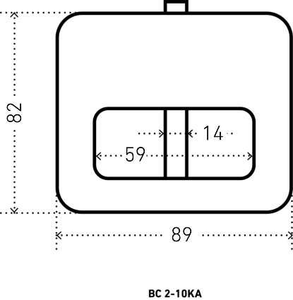 АЛЛЮР ВС2-10KA (KD-90KA) с одной секр. Замок навесной от интернет площадки Гурумарт