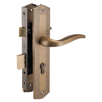 Замок врезной АЛЛЮР АРТ ЗВ4-70.06 OB СОСТАРЕННАЯ БРОНЗА от интернет-площадки Гурумарт