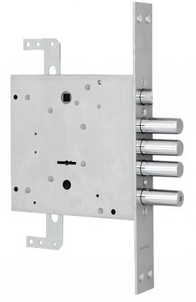 Замок Border (Бордер) врезной сувальдный с защёлкой ЗВ9-8 МК4Т/15 с тягами, 5 кл. 77741 от интернет-площадки Гурумарт