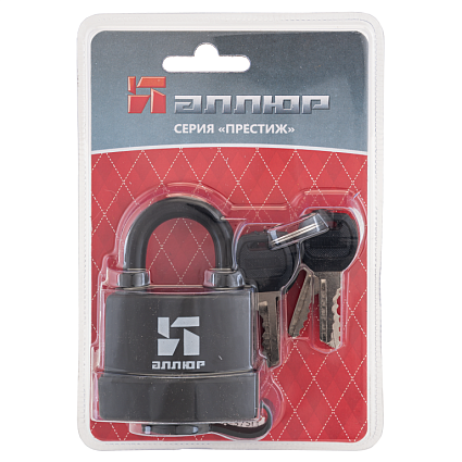АЛЛЮР ВС1Ч- 375П всепогодный. 6 кл. d8,5мм Замок навесной   от интернет площадки Гурумарт
