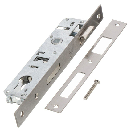 БУЛАТ ЗВ 4-1.25.85.23.08 нерж. сталь 25мм под ц/м, м/о 85 мм Замок врезной б/руч   от интернет площадки Гурумарт