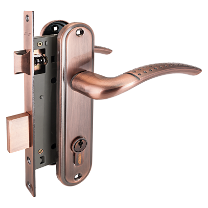 Замок врезной АЛЛЮР 132/1 AC СТ.МЕДЬ от интернет-площадки Гурумарт