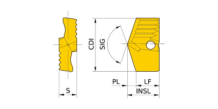 картинка Головки для сверл TAWNH1850T VP15TF от магазина Гурумарт