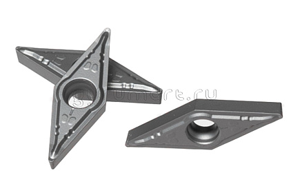 картинка Пластина токарная VBMT 110204-F1, TP2501 от магазина Гурумарт