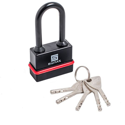 БУЛАТ ВС 3-Н65-01 ПЛ всепогодный 5кл. d=9мм Замок навесной   от интернет площадки Гурумарт