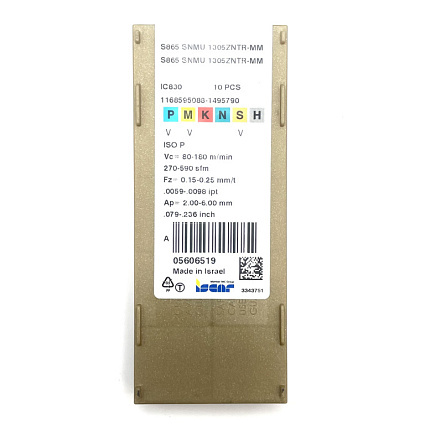 картинка Пластина фрезерная S865 SNMU 1305ZNTR-MM IC830 от магазина Гурумарт