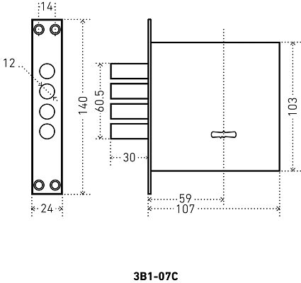 Замок врезной АЛЛЮР ЗВ1-07-С Б/О ДЛЯ КИТ.МЕТАЛЛ.ДВЕРЕЙ от интернет-площадки Гурумарт