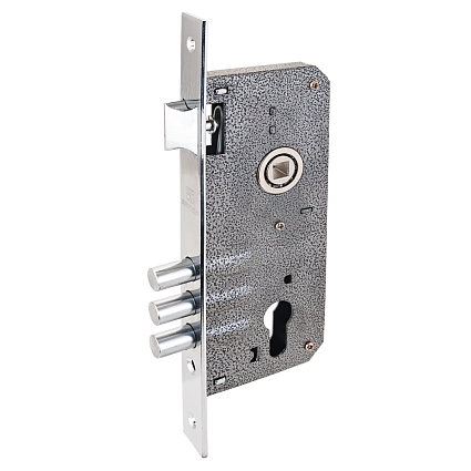 Замок врезной АЛЛЮР 9045-3RB CP БЕЗ Ц/М от интернет-площадки Гурумарт