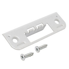 Ответная планка АЛЛЮР 045 WW БЕЛЫЙ ДЛЯ ФИНСКИХ ДВЕРЕЙ от интнрнет-магазина Замки-НТ