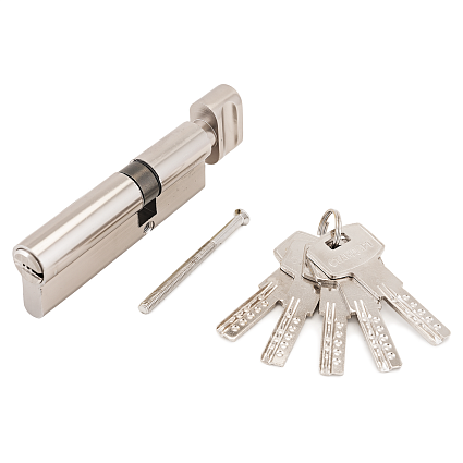 Стандарт F-02 90(30Bх10х50) CP 5кл хром перф. ключ/верт. Цилиндровый механизм от интернет площадки Гурумарт