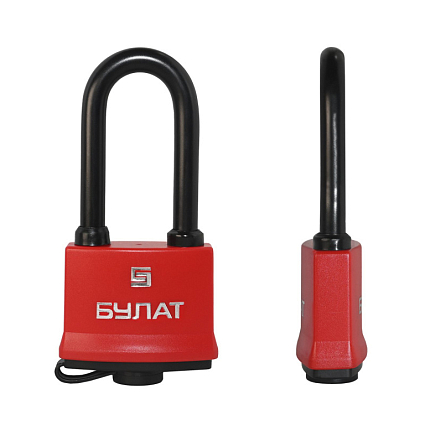 БУЛАТ ВС 1-П54-01 ПЛ всепогодный 5 кл. d=8,6мм Замок навесной   от интернет площадки Гурумарт