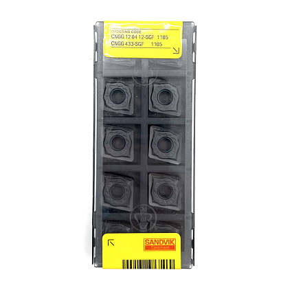 картинка Пластина токарная CNGG 12 04 12-SGF 1105 от магазина Гурумарт