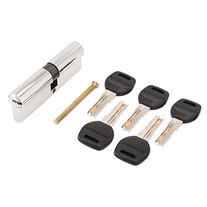 АЛЛЮР HD F 70-5К CP (30x40) хром перф.кл Цилиндровый механизм от интернет площадки Гурумарт