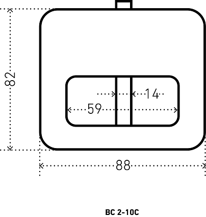АЛЛЮР ВС2-10С Замок навесной от интернет площадки Гурумарт