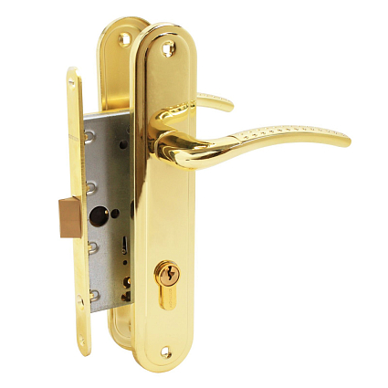 Замок врезной АЛЛЮР ЗВ 7-132/85 GP ЗОЛОТО от интернет-площадки Гурумарт