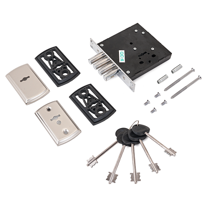 Замок врезной АЛЛЮР ЗВ1-07-С Б/О ДЛЯ КИТ.МЕТАЛЛ.ДВЕРЕЙ от интернет-площадки Гурумарт