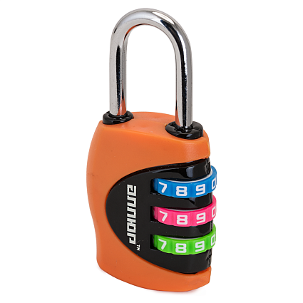 АЛЛЮР ВС1К-27/4 (F5) оранжевый кодовый d=4мм Замок навесной от интернет площадки Гурумарт