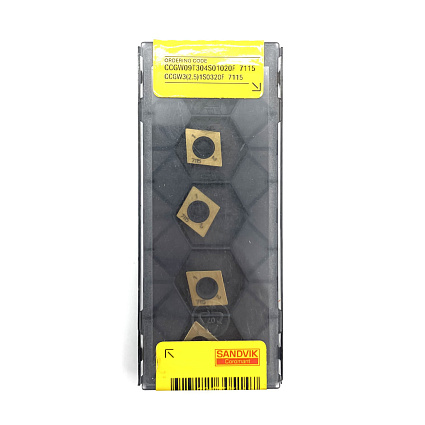 картинка Пластина фрезерная CCGW09T304S01020F  7115 от магазина Гурумарт