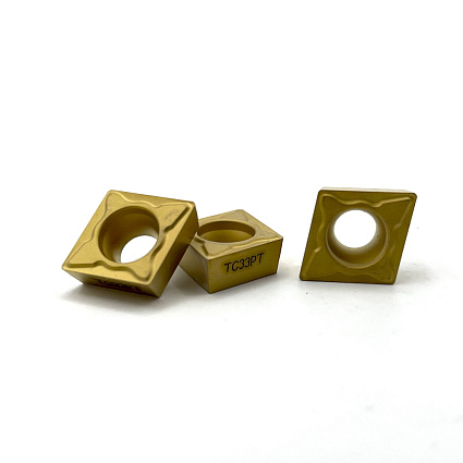 картинка Токарная пластина CCMT-09T304 PM TC33PT от магазина Гурумарт