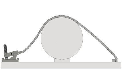 картинка Цепной прижим от магазина Гурумарт